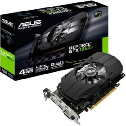 Placa de Vídeo Asus GeForce GTX 1050ti 4GB