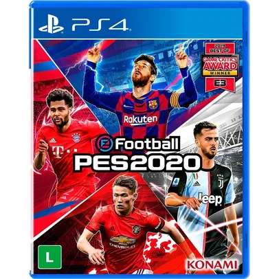 (Primeira Compra) Game EFootball PES 2020 - PS4  | R$30