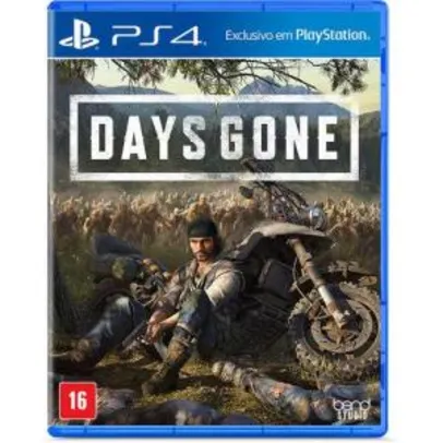[AME R$120] Game Days Gone PS4 R$239,99