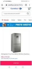 Refrigerador Frost Free DB84X 598 litros Electrolux  | R$ 2.727