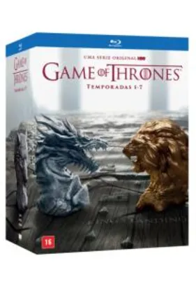Blu-Ray Game Of Thrones - Temporadas Completas 1-7 - 35 Discos -R$250