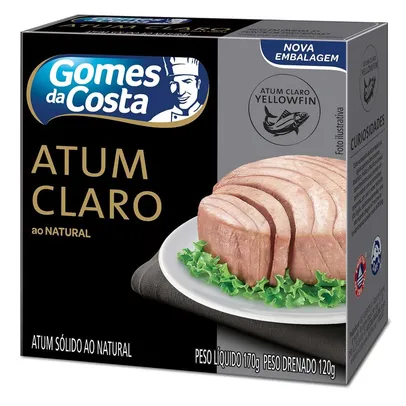 [REGIONAL L3P2] Atum Sólido ao Natural Light Gomes da Costa Premium 170g