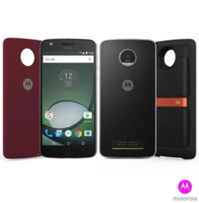 Moto Z Play Sound Edition Preto Motorola com Tela de 5,5", 4G, 32 GB e Câmera de 16 MP por R$ 1698