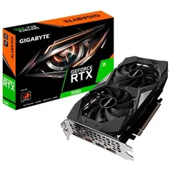 Placa de Vídeo Gigabyte NVIDIA GeForce RTX 2060 D6 6G, GDDR6 