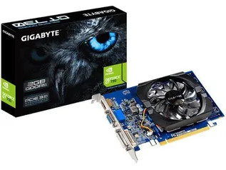 Placa de Vídeo Gigabyte GeForce GT 730 2GB - GDDR5 64 bits | R$408