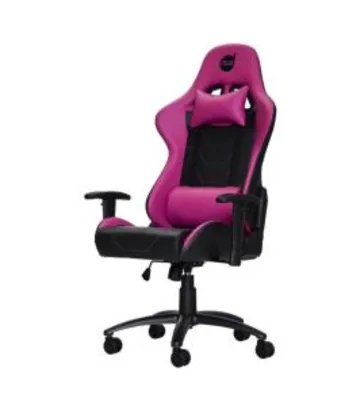 Cadeira Gamer Serie M 2d Rosa/Preto - Dazz R$860