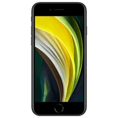 iPhone SE Apple 64GB Preto, Tela de 4.7”,Câmera de 12MP, iOS | R$2499