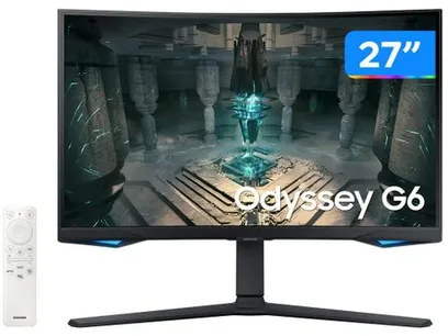 Monitor Gamer Curvo Samsung Odyssey G65 - Ls27bg650elxzd 27 Wqhd 1Ms H