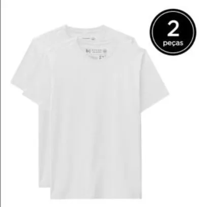 Kit 2 Camisetas Básicas - Basicamente By Malwee | R$40