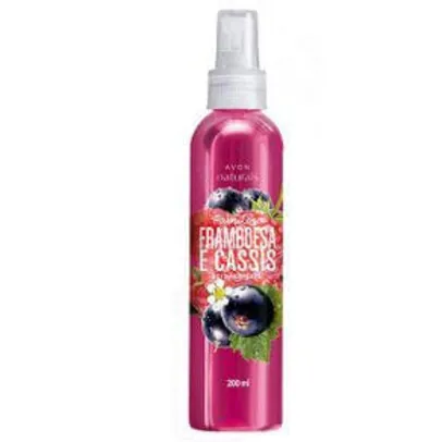 Spray Corporal Naturals Framboesa e Cassis Avon - 200ml | R$9