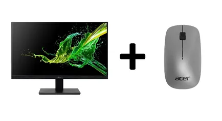 Monitor Acer 23.8 VA + Mouse Acer Wireless