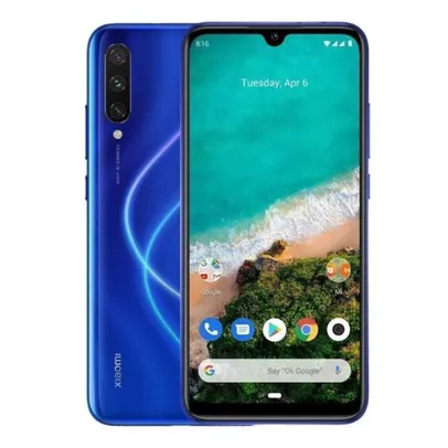 Smartphone Xiaomi Mi A3 Azul 4Gb Ram 128Gb