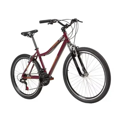 Bicicleta Caloi Rouge Aro 26 21 Marchas Vinho - T17R26V21