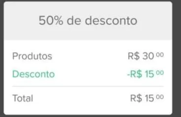 Mercado pago Recarregue $30 e pague $15 de desconto