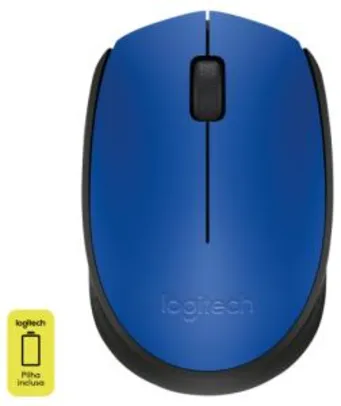 Mouse Sem Fio Logitech M170 Azul

 R$ 23,66