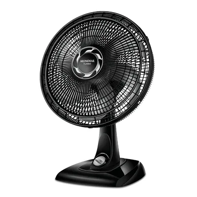 Ventilador de Mesa Mondial Turbo VT-40-B com 3 Velocidades, 40cm, 6 Pá