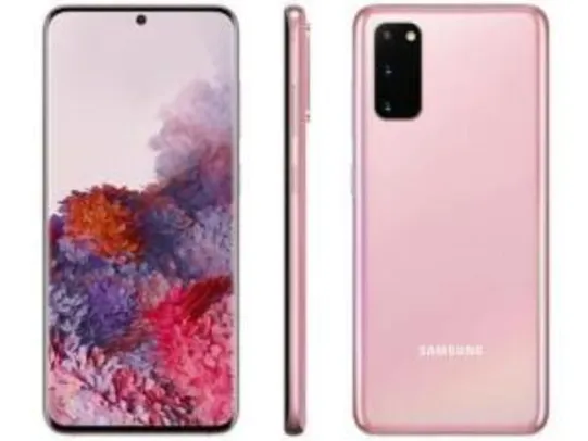 Smartphone Samsung Galaxy S20 128GB 4G - Cloud Pink R$ 2.999,00