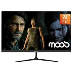 Monitor Gamer 24'' MOOB, 2ms, 75Hz, Flat Preto