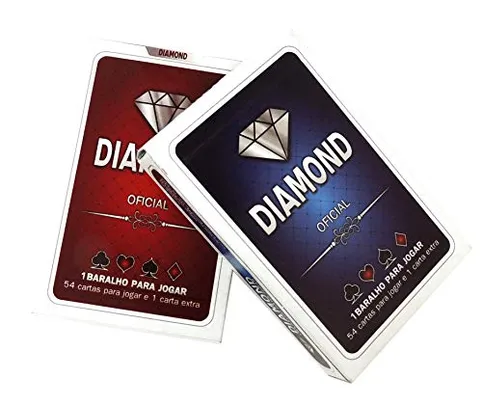 [Prime] Baralho Oficial Diamond 54 Cartas Ud Foxlux | R$11