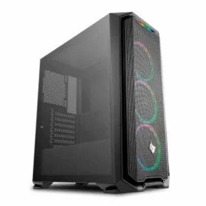 Gabinete Gamer Pichau Gadit X Lateral Vidro Temp, PGG-X01