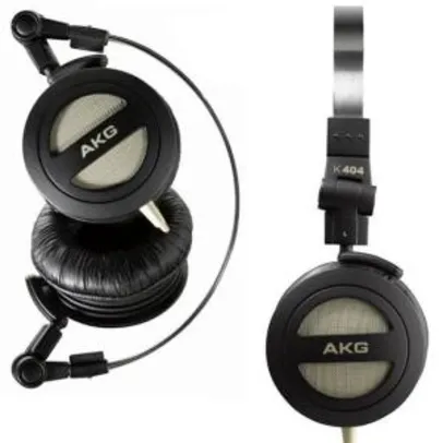 Headphone/Fone de Ouvido AKG - Dobrável K404 R$40