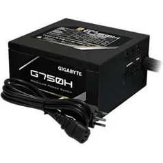 Fonte Gigabyte 750W 80 Plus Gold Modular - G750H