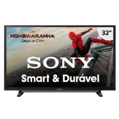 Saindo por R$ 809: Smart TV LED 32" Sony KDL-32W655D/Z HD, Wi-Fi, USB, HDMI, Motionflow 240, X-Reality PRO | Pelando
