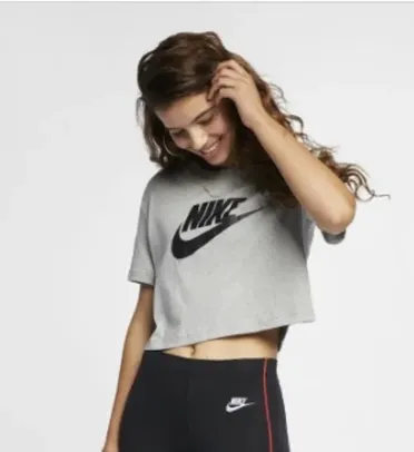 Blusa Cropped Nike Tee Sportswear Essential - Feminina