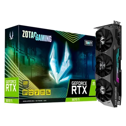 Placa de Vídeo Zotac NVIDIA GeForce RTX 3070 Ti TRINITY LHR