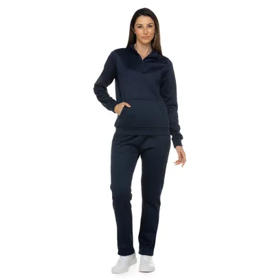 Conjunto de Agasalho Feminino Oxer Interlock Canguru