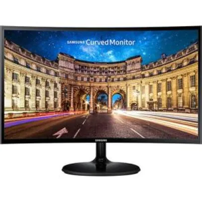 [AME+ Cartão Americanas] Monitor Led 24" Full Hd Preto Curvo Lc24f390 por R$ 613 ( COM AME)