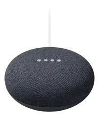 Google Nest Mini 2nd Gen com assistente virtual Google Assistant charcoal 110V/220V