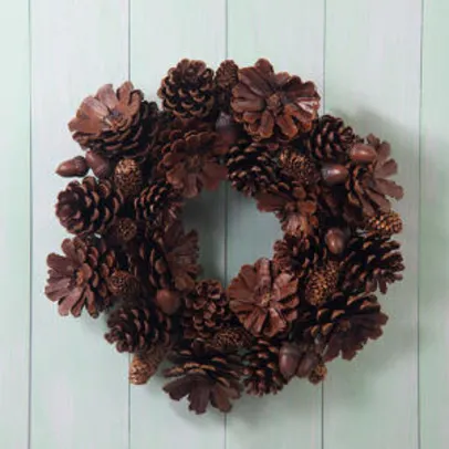Guirlanda Pinhas 35 cm - Christmas Traditions | R$ 24
