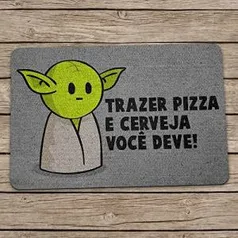 Capacho Star Wars Mestre Mini-Yoda| R$50