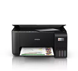 Epson EcoTank L3250 - Multifuncional, Tanque de Tinta Colorida, Wi-Fi Direct, USB, Bivolt, Preto