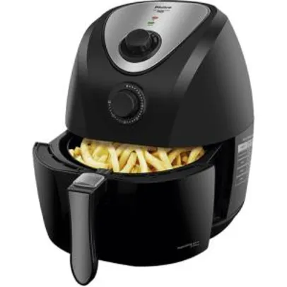 [Primeira Compra] Fritadeira Philco Air Fry Saúde Inox PH 3 Litros Preto por R$178