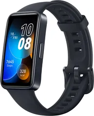 Smartband HUAWEI Band 8, Design Ultra-fino, 14 dias de duração da bateria, Bateria completa em apenas 45 mins, compatível com iOS