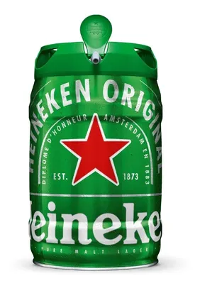 Barril Heineken 5 Litros