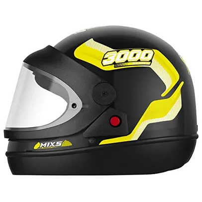 Capacete Automático MIXS New Automatic 56 Amarelo