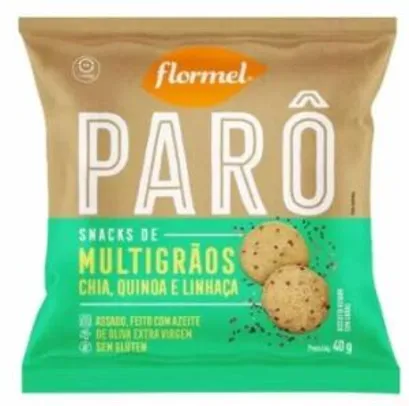 Biscoito Flormel Paro Multigrãos 40g | R$ 1,65
