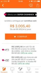 S10e 128gb (2.100 com ame) APP+AME+CARREFOUR