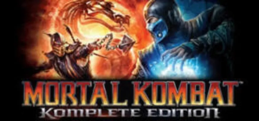 Mortal Kombat Komplete Edition (PC) | R$9 (75%)
