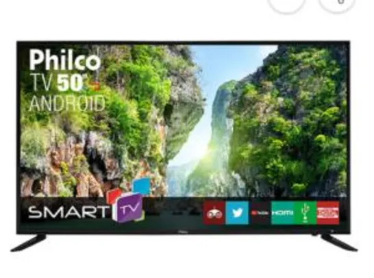 Smart TV LED 50" Philco PTV50D60SA FULL HD | R$1.551