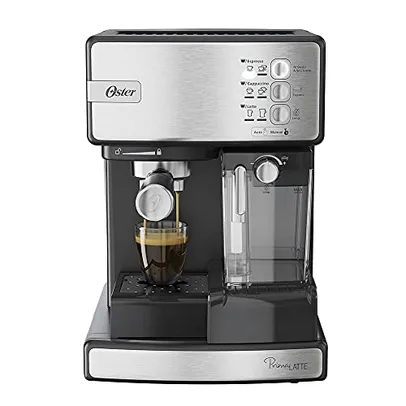 Cafeteira Espresso Oster Nova PrimaLatte Inox - 220V