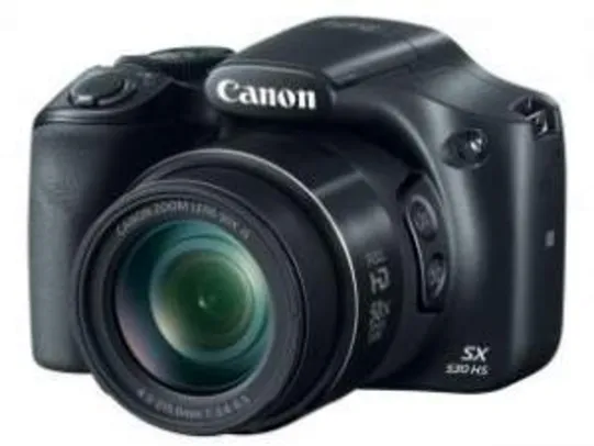 [MagazineLuiza] Câmera Digital Canon PowerShot SX530HS 16MP - LCD 3" Zoom Óptico 50x Filma Full HD Cartão 8GB Bivolt - por R$ 1.099,00