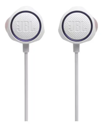 Fone de ouvido in-ear gamer JBL Quantum 50 JBLQUANTUM50 white