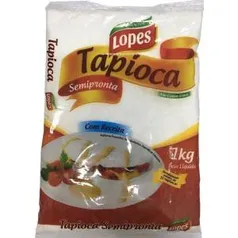 Tapioca Semi Pronta 1kg frete grátis para quem é sub prime