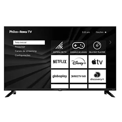 TV LED 40 HD Philco PTV40G7ER2CPBLF - Wifi, USB, HDMI