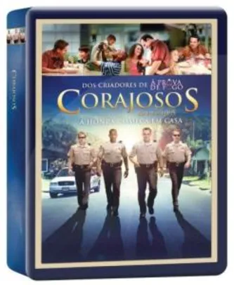 Corajosos - Lata Com DVD + Livro Vivendo Corajosamente