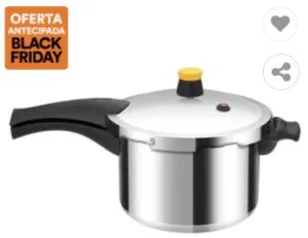 Panela de Pressão 7,6L Rochedo Turbo Top | R$150